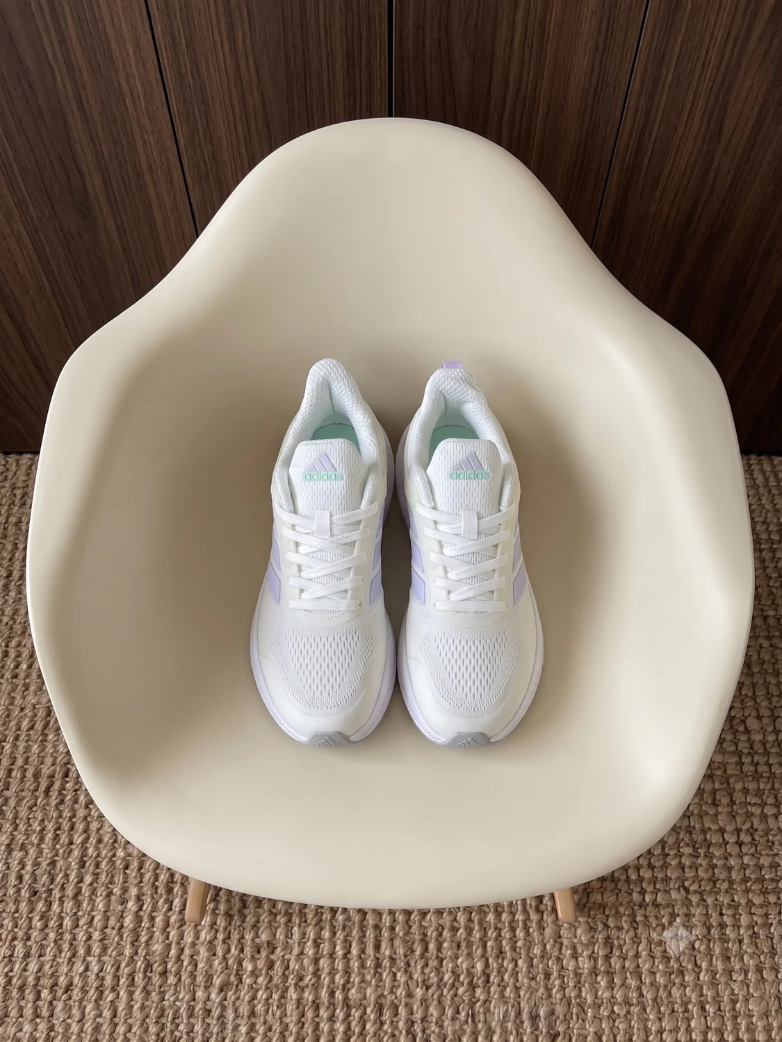 Adidas Bounce Blanco - Lila