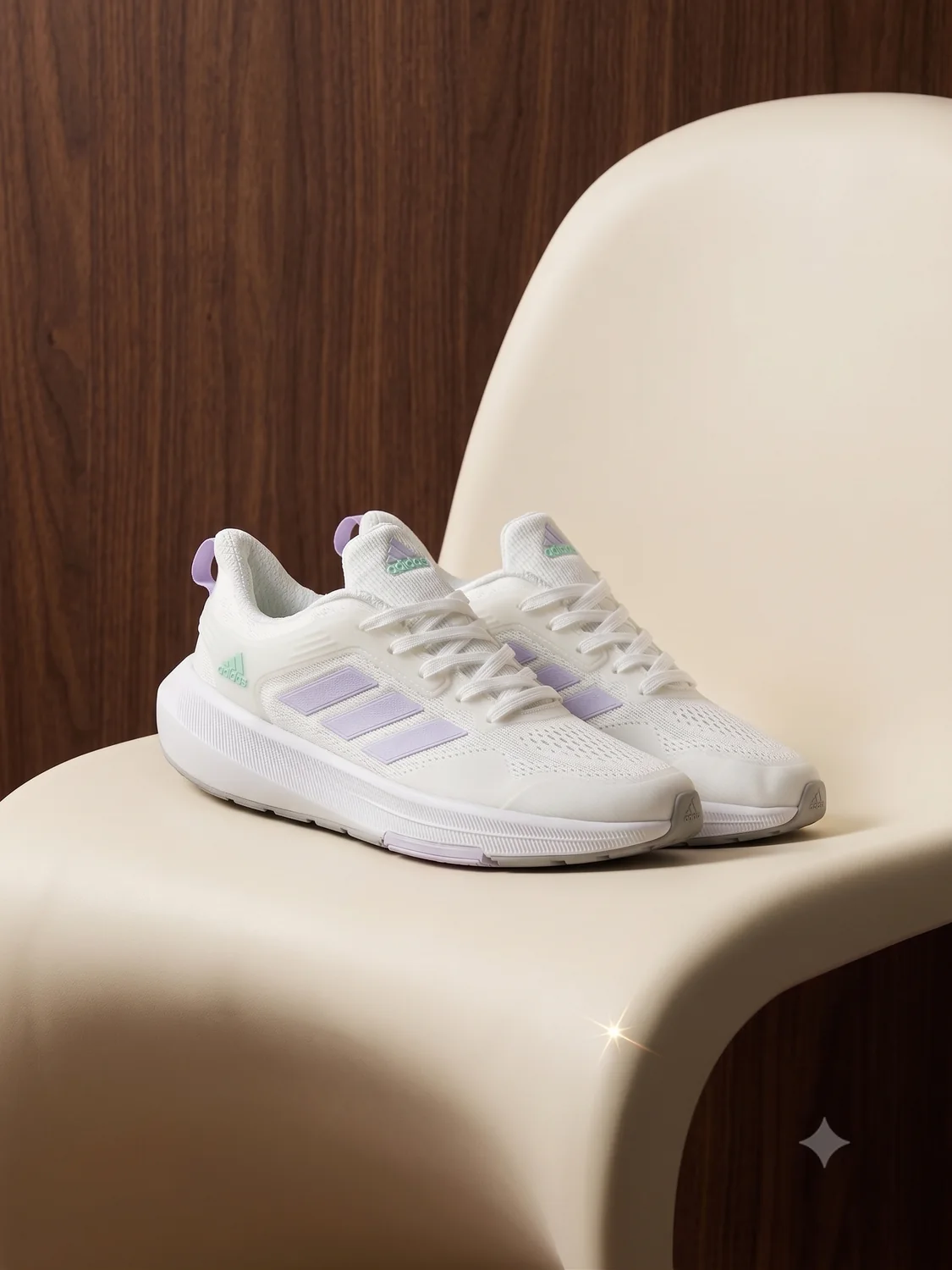 Adidas Bounce Blanco - Lila