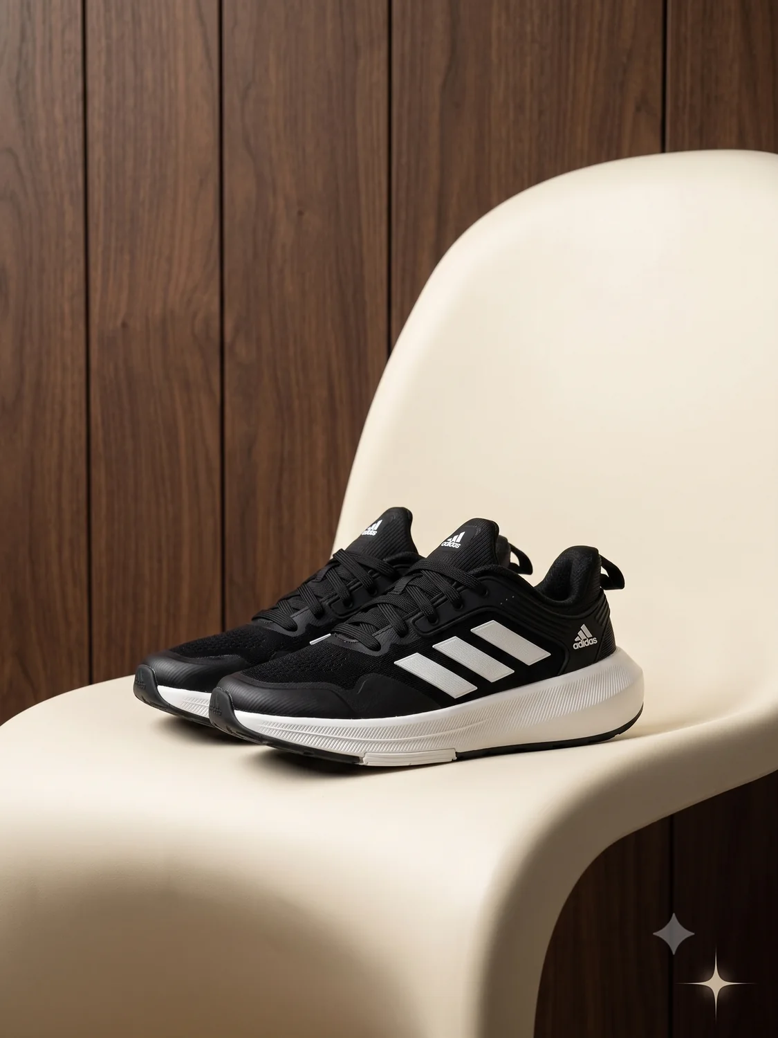 Adidas Bounce Negro - Blanco