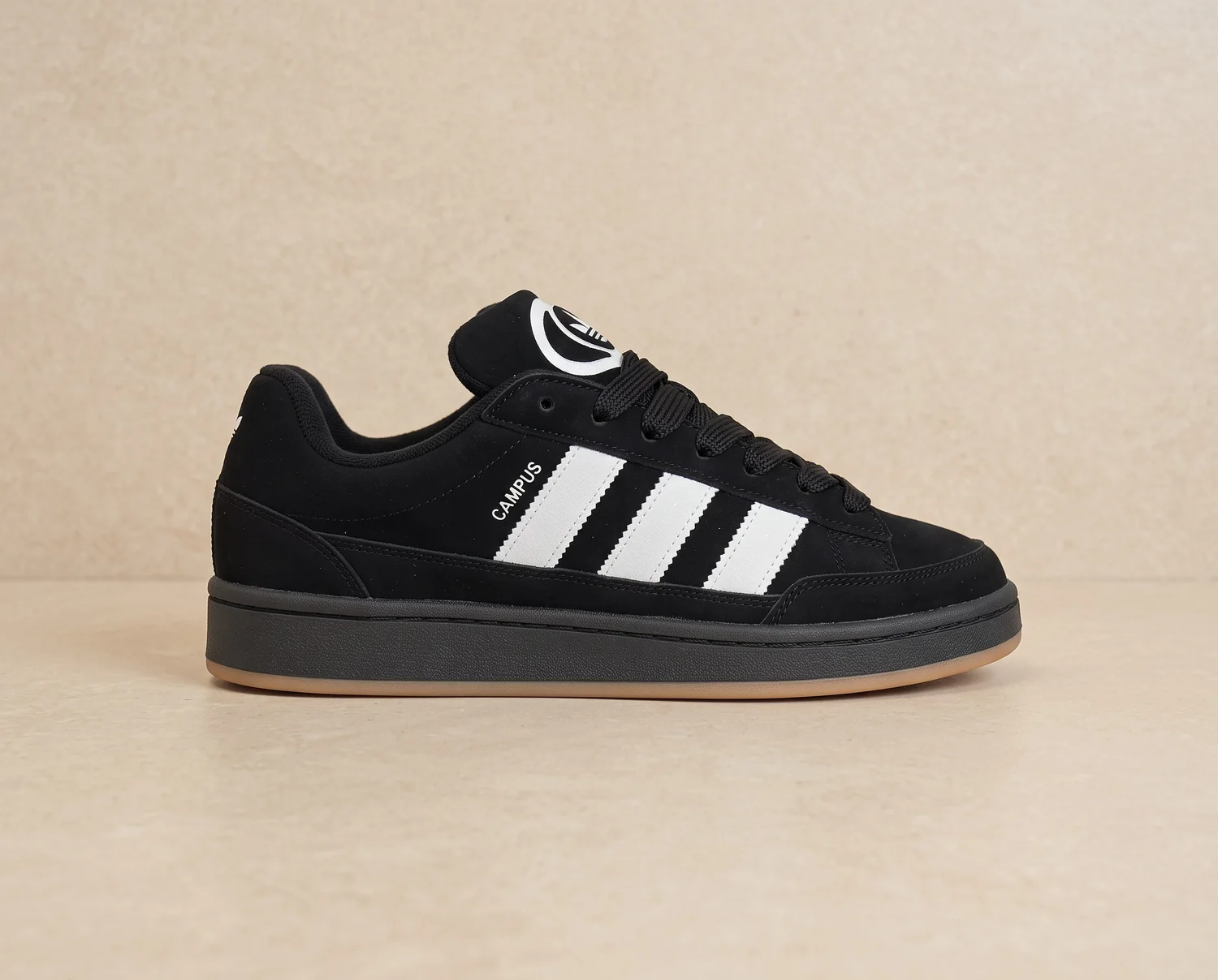 Adidas Campus ST Negra - vista lateral