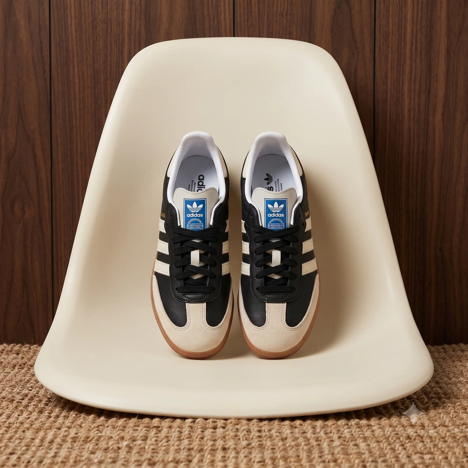 Adidas Samba - Negro / Beige