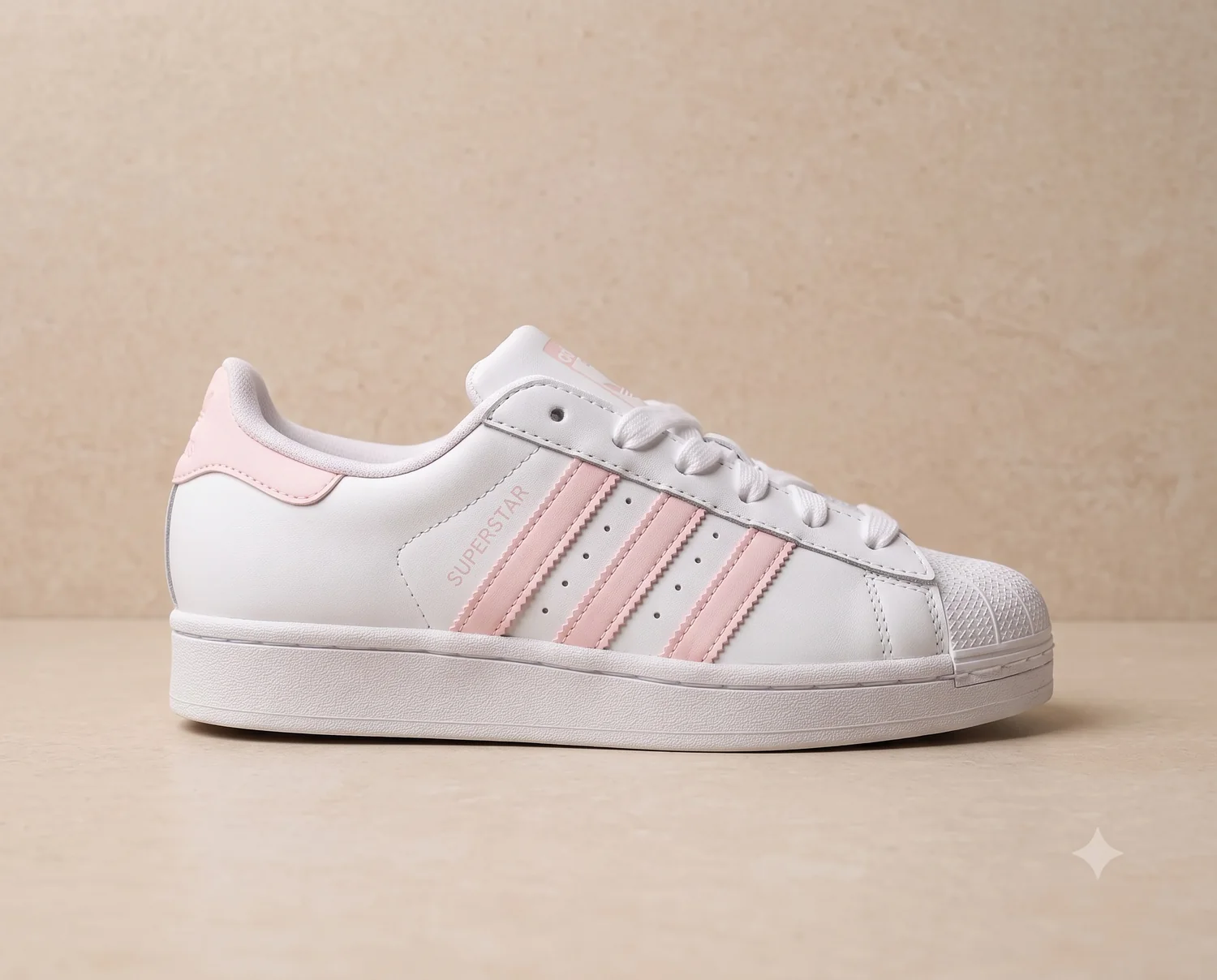 Adidas SUPERSTAR II - vista lateral