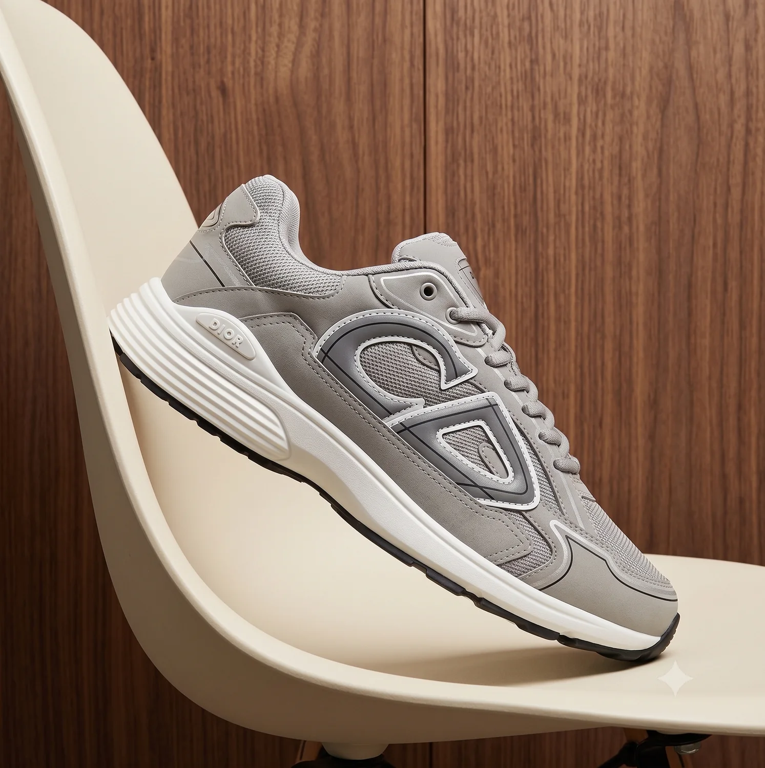 Dior B30 Hombre Gris