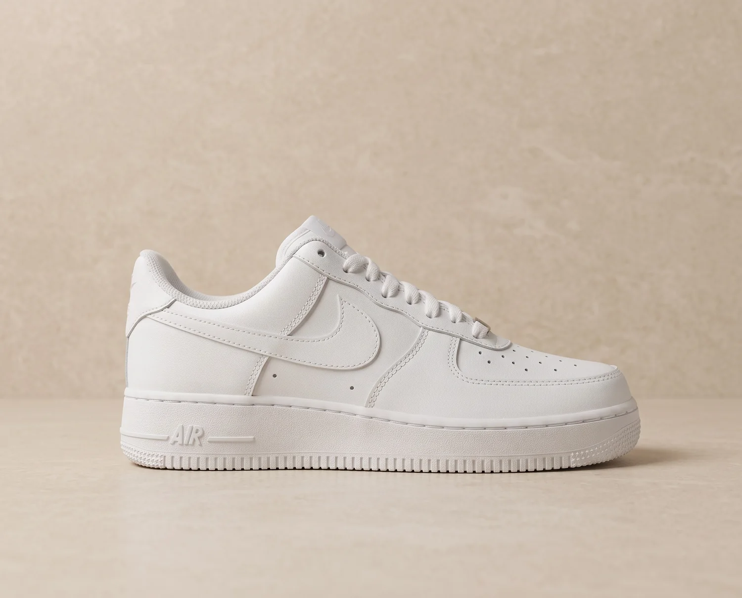 Nike Air Force 1 - Blanco - vista lateral