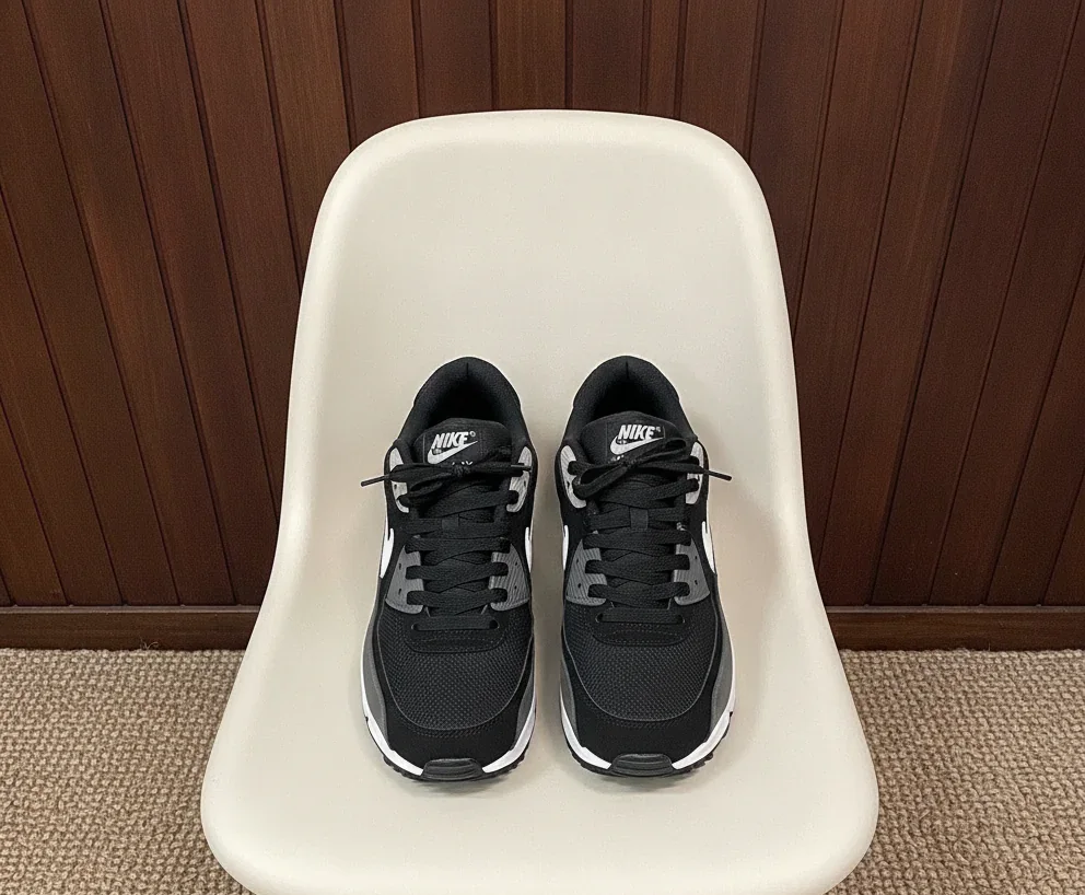 Nike Air Max Negro - Blanco