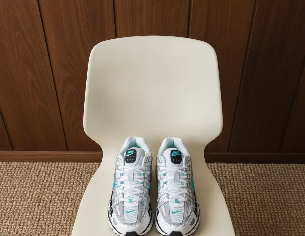 Nike P6000 - Plateado / Azul