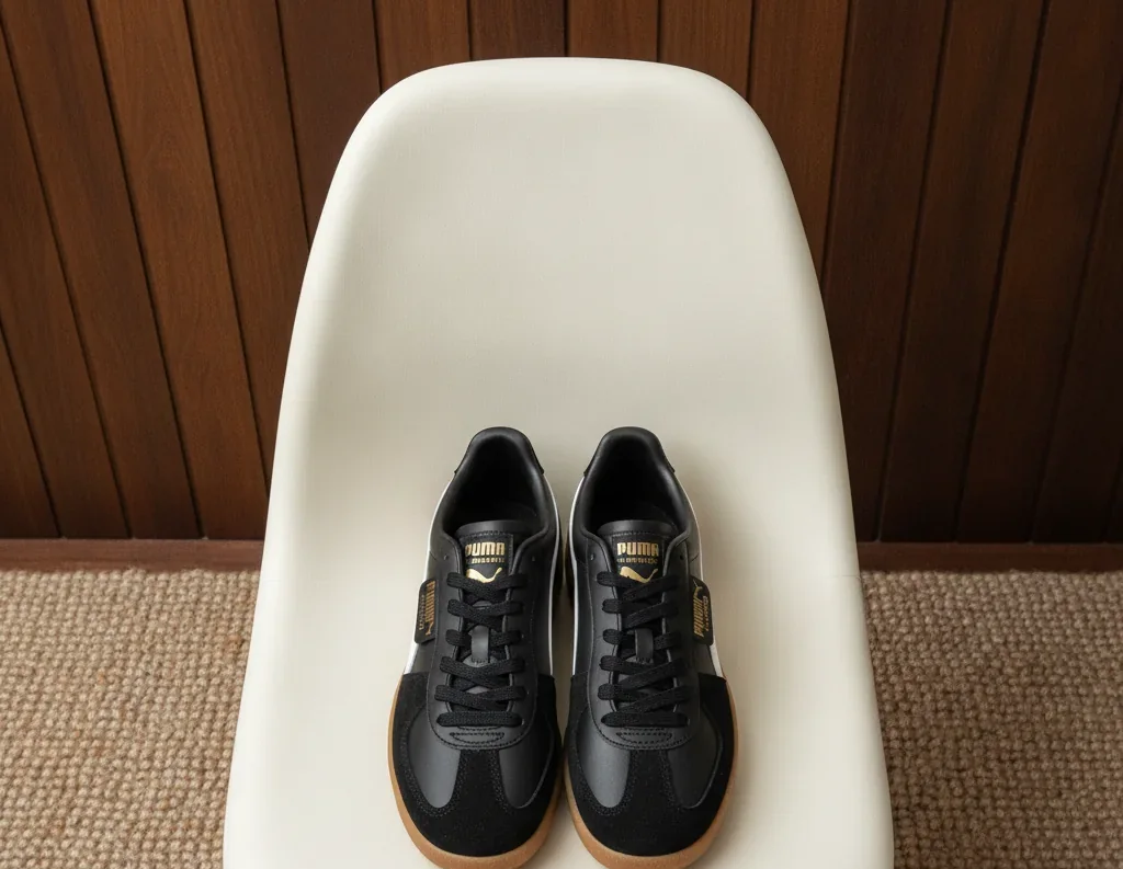 Puma Palermo Negro / Café