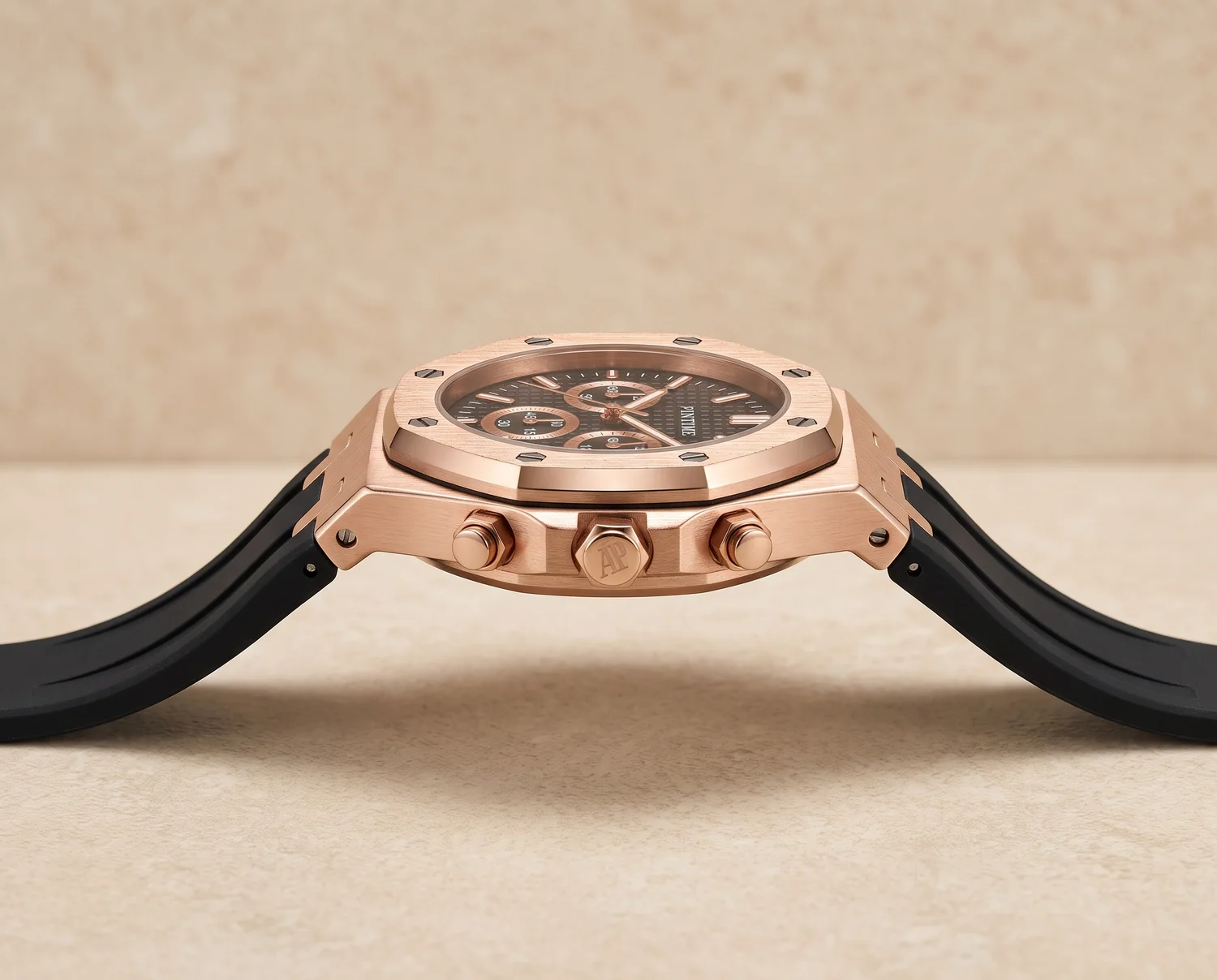 Reloj Pintime Oro Rosa - vista lateral