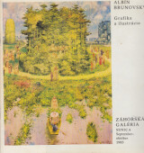 titulná stránka - Albín Brunovský.Grafika a ilustrácie