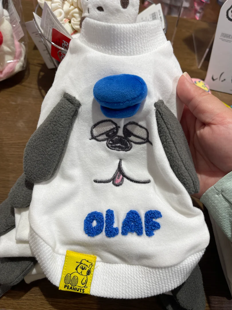 PEANUTS OLAF 狗狗衛衣