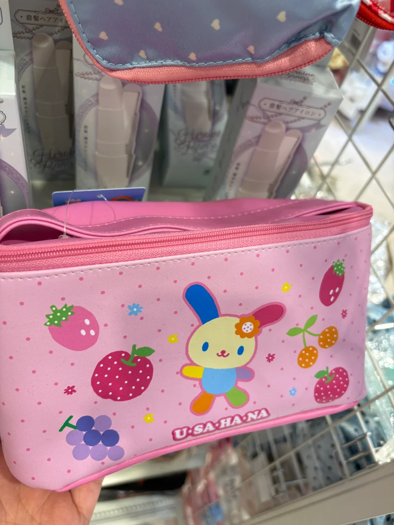 Sanrio ウサハナ ボストン形化妝袋