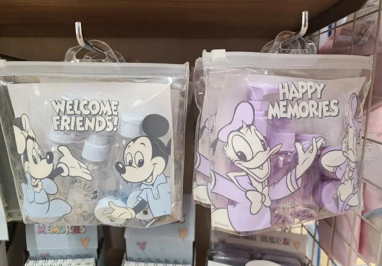 Disney 卡通旅行分裝樽套裝