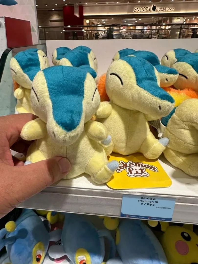 Pokémon 官方 Pokemon fit ヒノアラシ 絨毛公仔