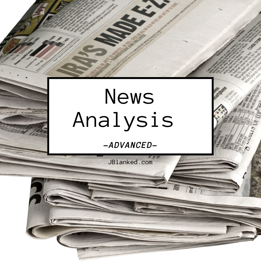 News Analysis Advanced