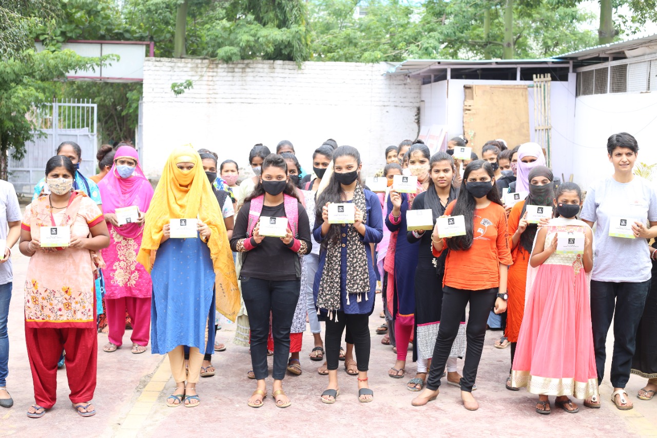 Menstrual Hygiene Awareness Session & Sanitary Napkins Distribution, Hadapsar,Pune - 15/07