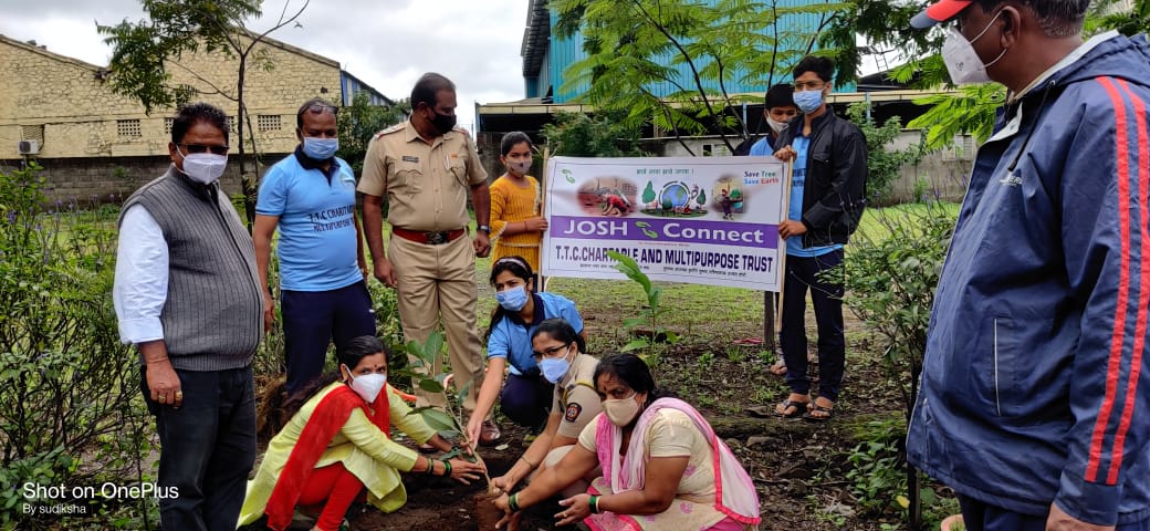 JOSHConnect Foundation Tree Plantation in Rural Maharashtra