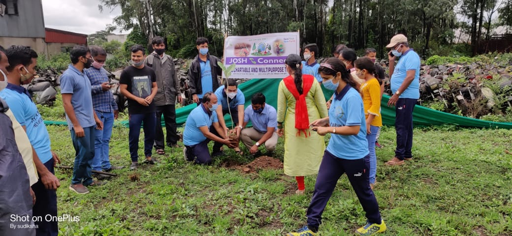 JOSHConnect Foundation Tree Plantation in Rural Maharashtra