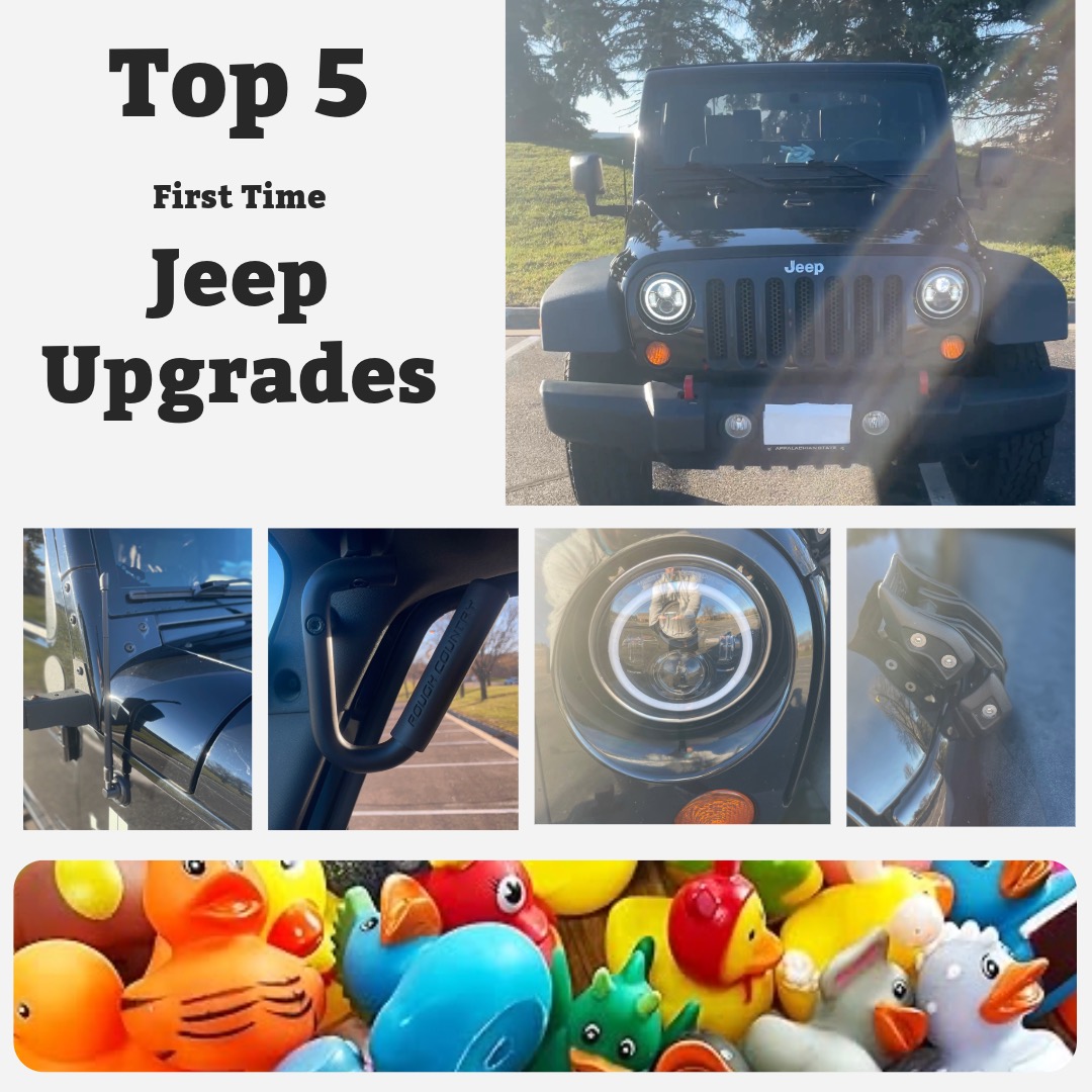 Top 5 First Jeep Wrangler Mods