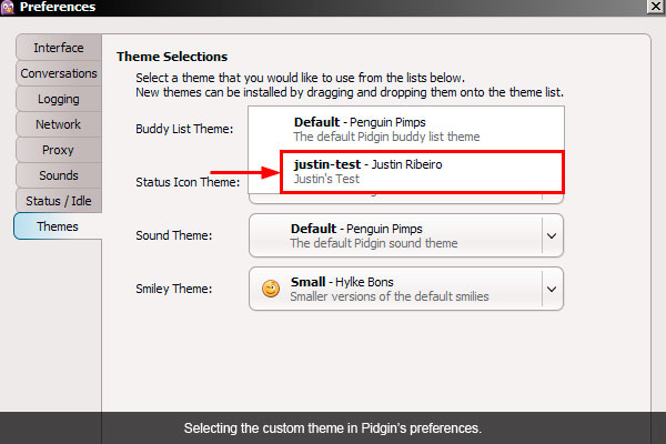 my custom pidgin theme