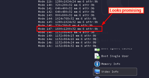 Video modes in Virtualbox