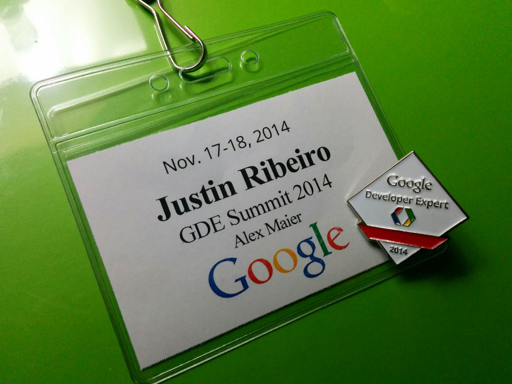 Badged and pinned GDE.