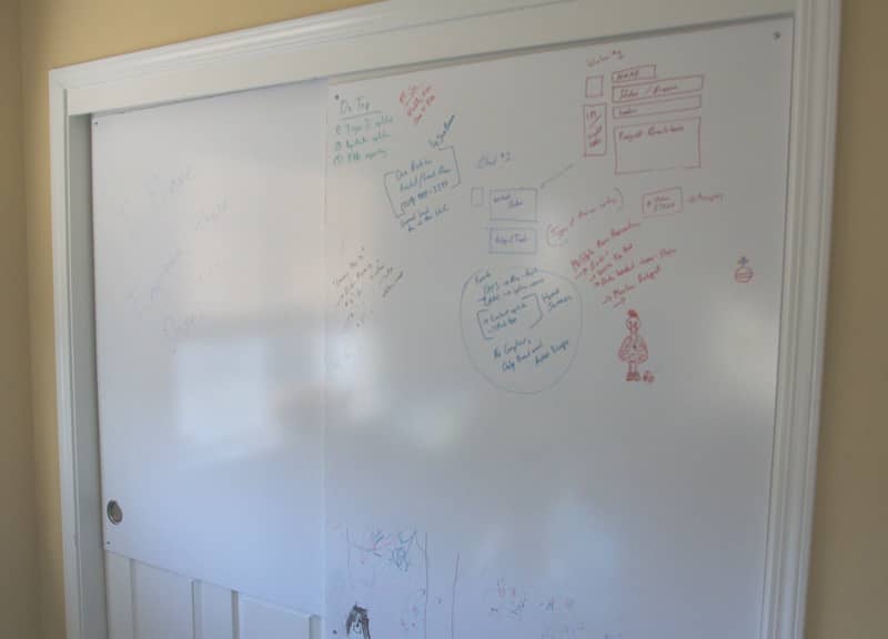 White Board at Home - Whiteboard for Home Wall - Install Whiteboard on Wall