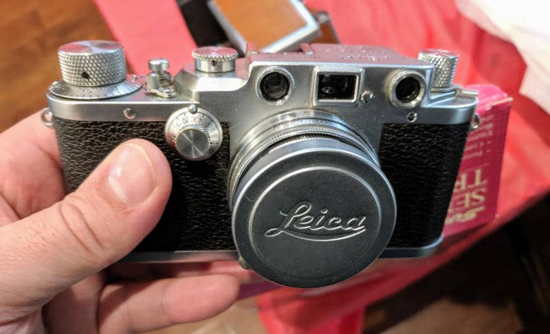 A Leica IIIc from a dumpster