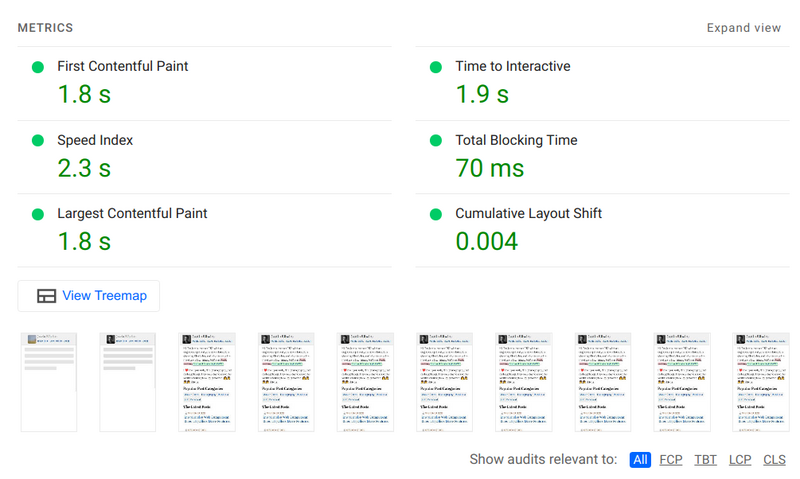 The performance improvement in CLS, TBT, and LCP with the above mentioned patches show a clear user gain.