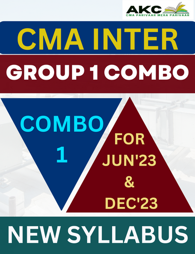 CMA Inter New Syllabus Group-1 COMBO 1