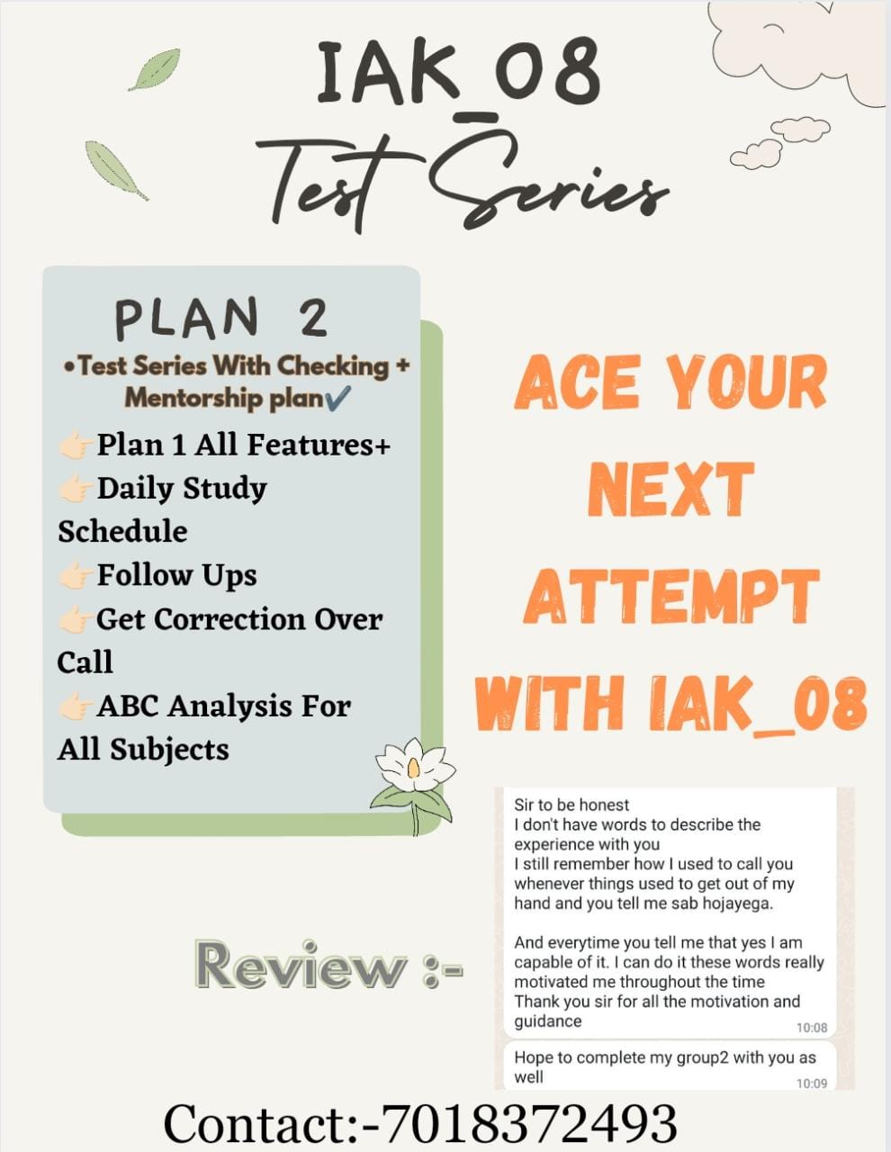 Premium Plan Test Series for CA Inter