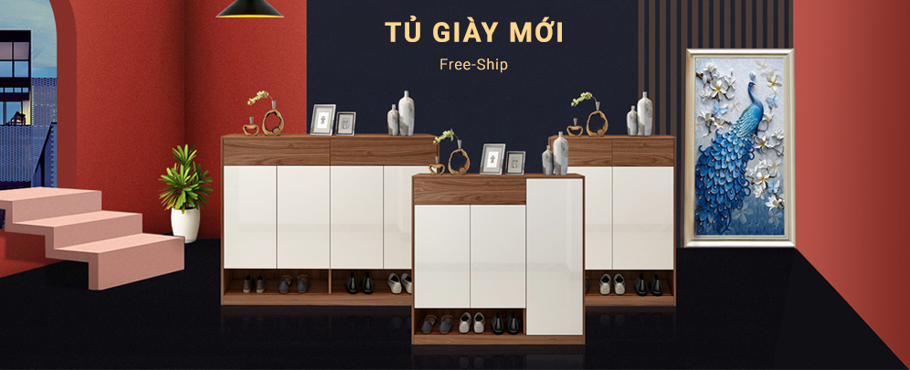 Tủ giày mới