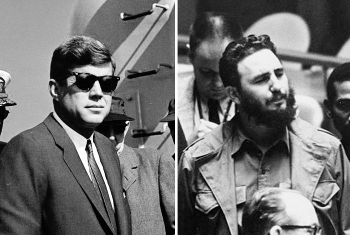JFK and Castro: Feature in When We Left Cuba.They never met.