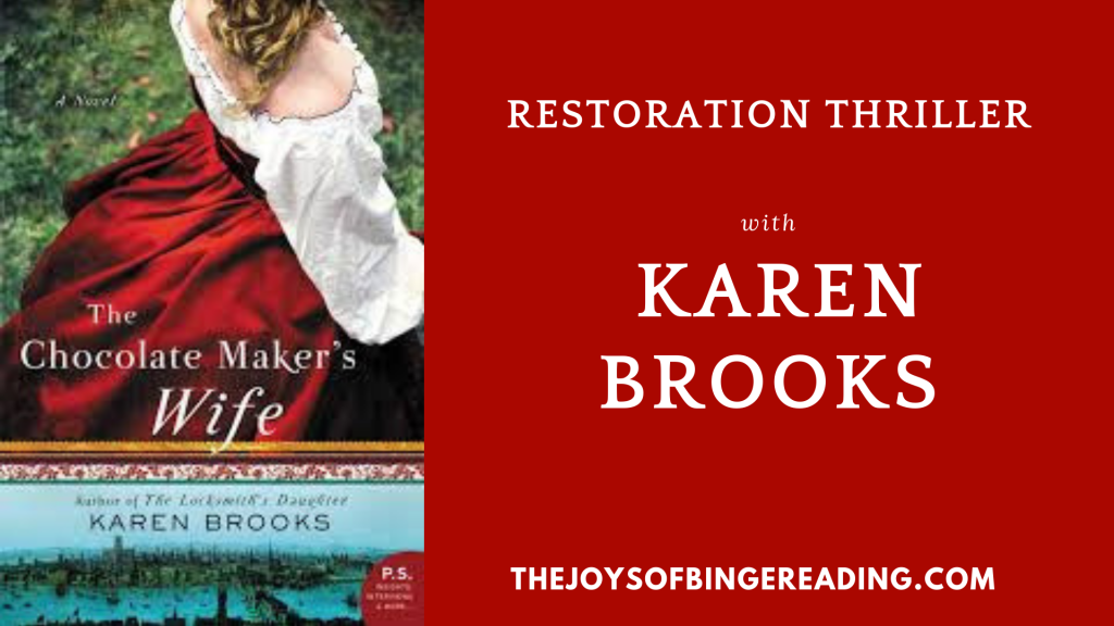 Karen Brooks - Restoration thrillers on the joys of binge reading podcast