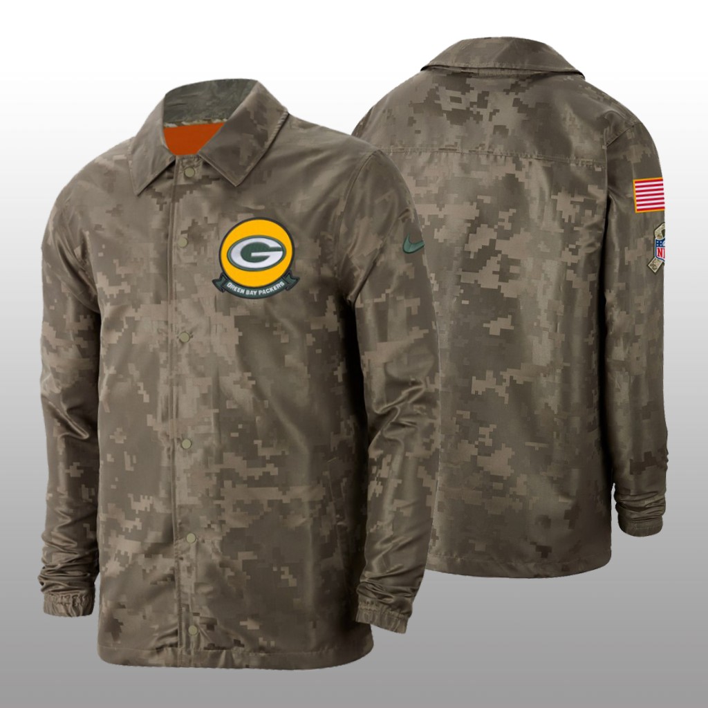 green bay packers camo jersey