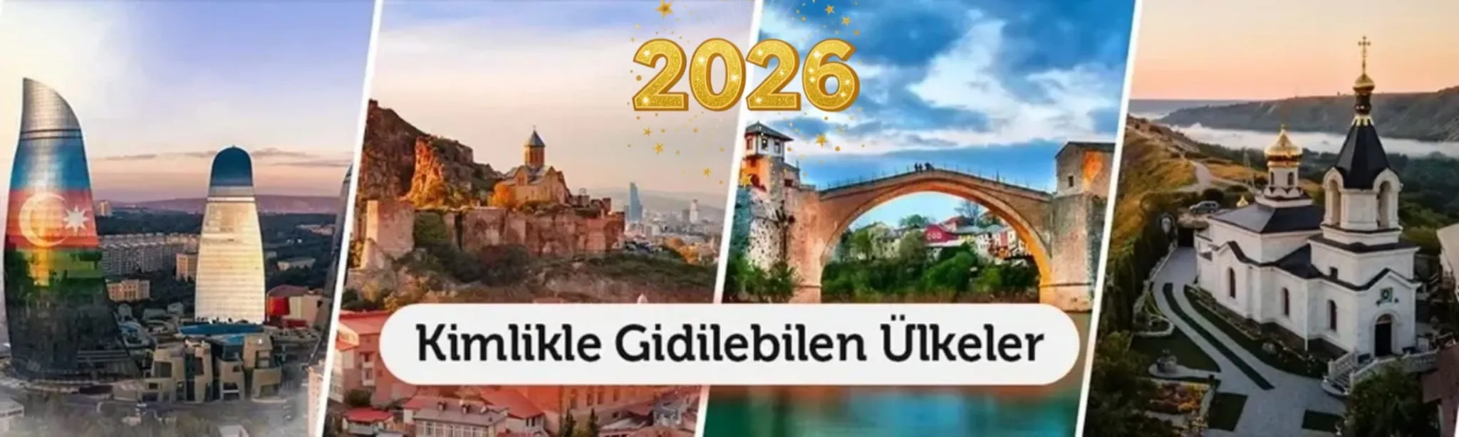 Türklerin Sadece Kimlikle Seyahat Edebildiği Ülkeler