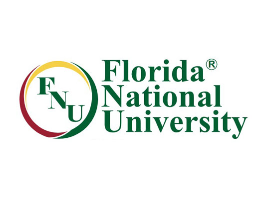 Logo that reads FNU Florida National University