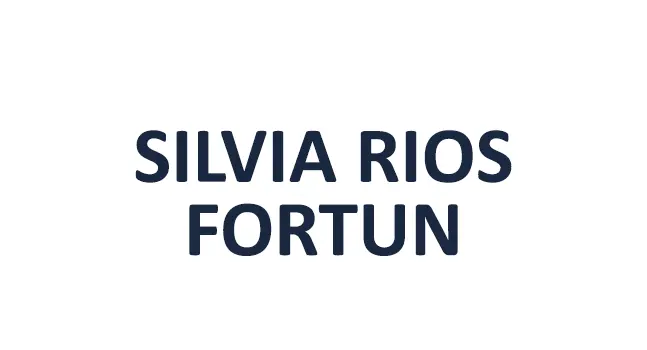 Logo that reads Silvia Rios Fortun