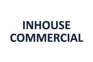 Image that reads Inhouse commercial
