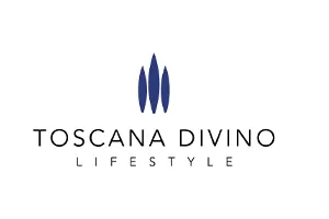 Logo that reads Toscana Divino