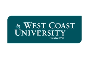 Logo that reads West Coast University