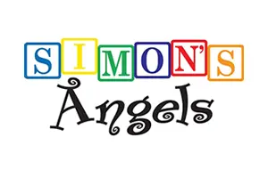 Logo that reads Simon's Angel's