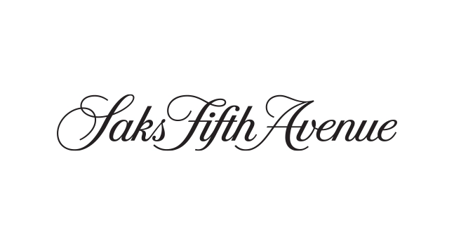 Logo that reads Saks fifth Avenue