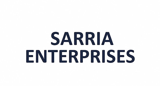 Logo that reads Sarria Enterprises