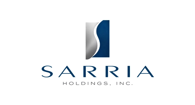 Logo that reads Sarria