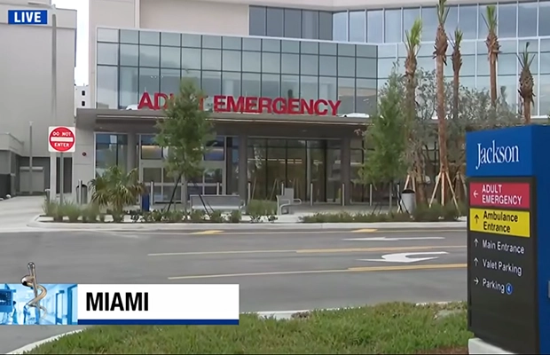 Photo of the new Jackson Emergency Room building
