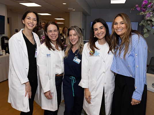 Group of doctors posing for the camera