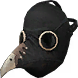 Plague Doctor Mask (Black) (Cosmetic)