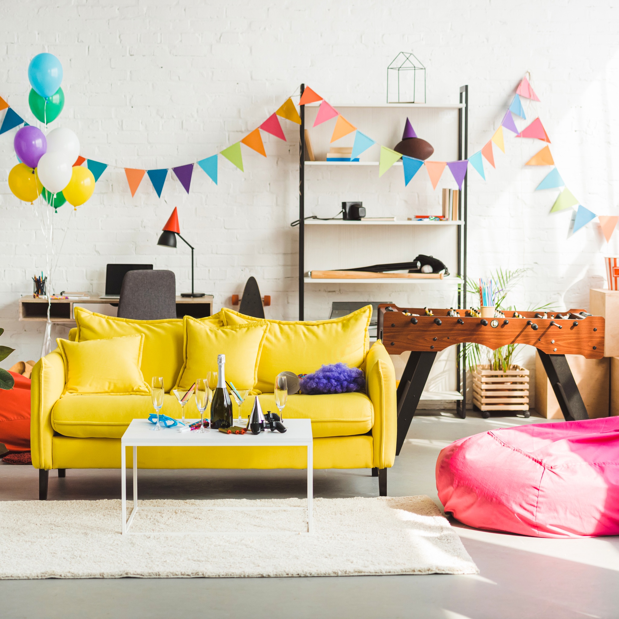 Birthday party interior jigsaw puzzle by Gotiva