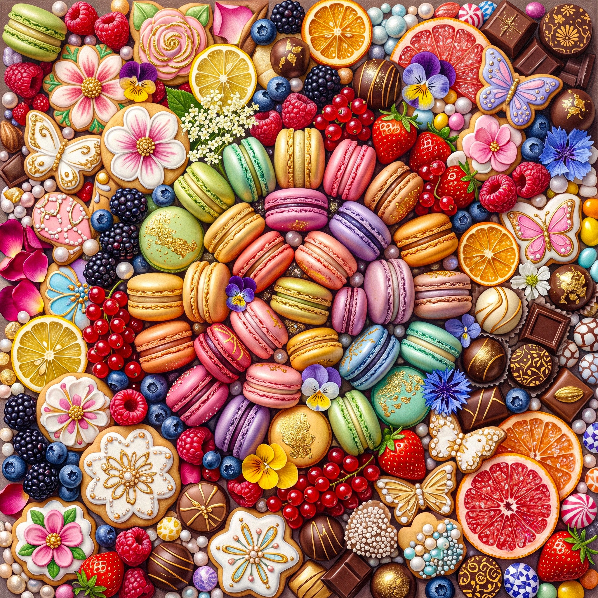 Sweets jigsaw puzzle by Gotiva