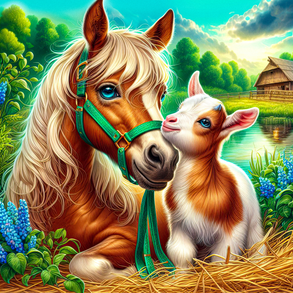 Horse And Goat